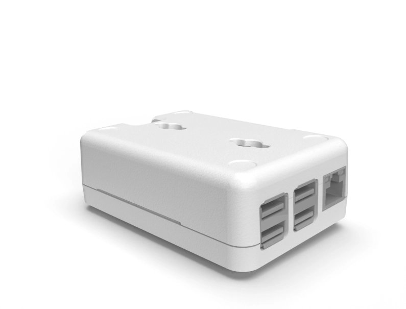 P1A-382612 plastic raspberry enclosure open