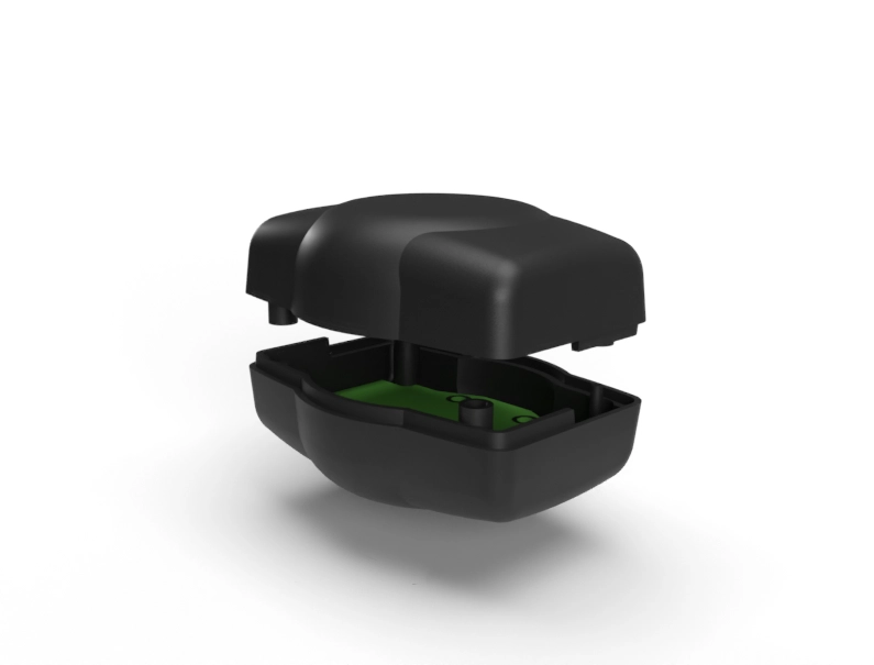 P3A-191508-M plastic electronic enclosure open