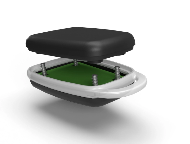 S3A-201406 plastic wearable enclosure open